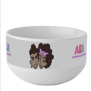 Angela & Anthony ceramic bowl